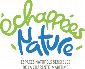 Logo Échappées Nature, Espaces Naturels Sensibles de la Charente-Maritime